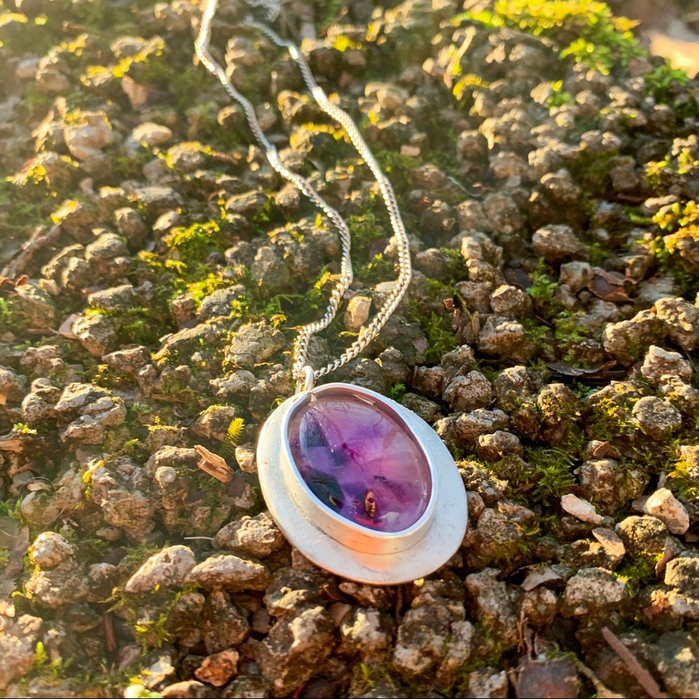 “Wish Upon”- Star Amethyst Necklace